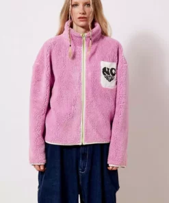 New Girl Order NGO POCKET BORG JACKET Tops