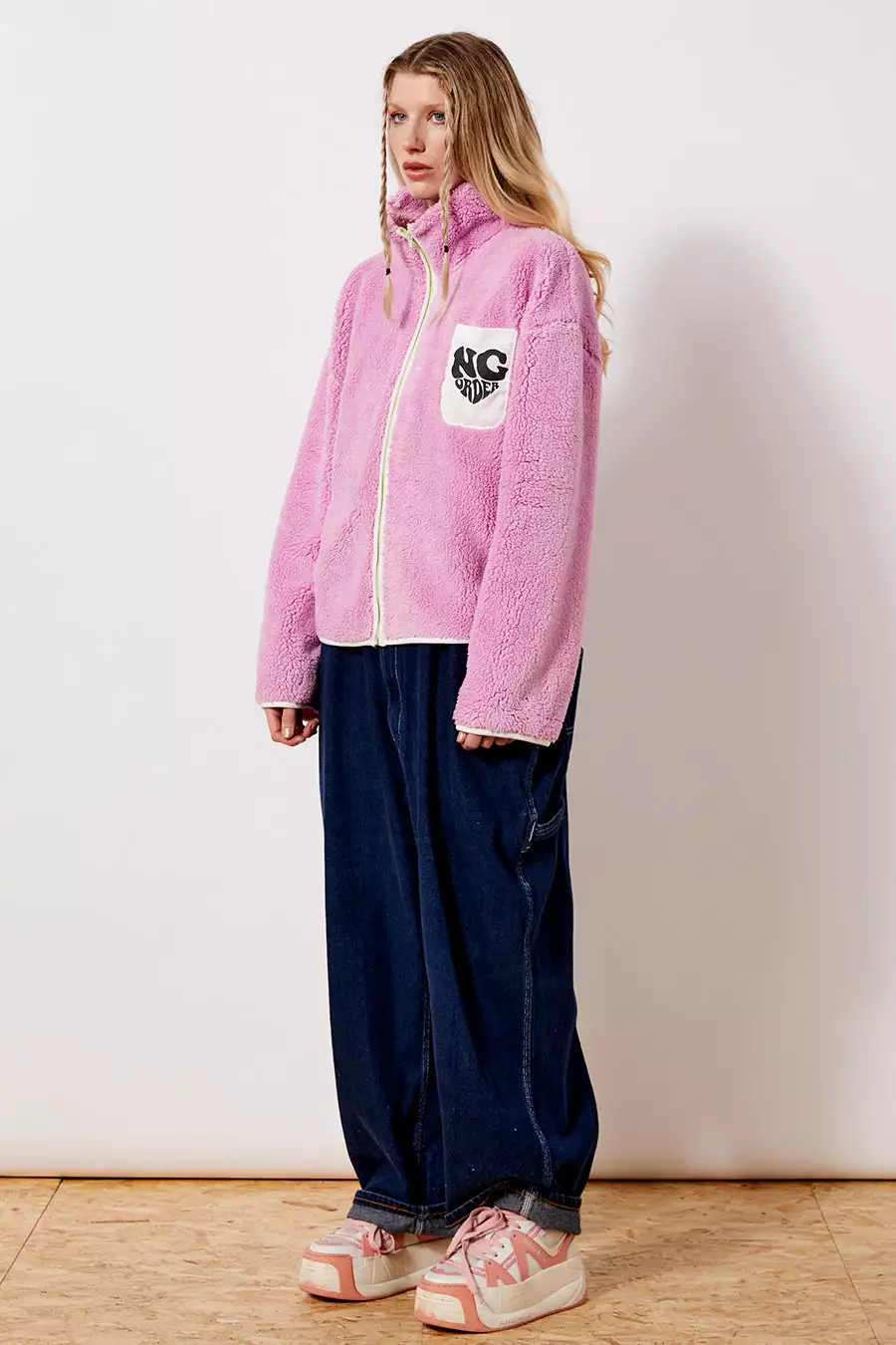 New Girl Order NGO POCKET BORG JACKET Tops