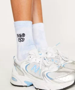 New Girl Order 3 PACK SOCK WITH NGO BRANDING - BLUE