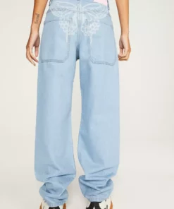 New Girl Order BUTTERFLY SKATER JEANS