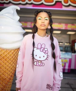 New Girl Order Tops HELLO KITTY BUNNY SWEAT