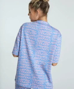 New Girl Order NEW IN TATTOO JACQUARD SHIRT