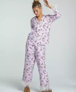 New Girl Order HELLO KITTY FRILL CUFFS SHIRT AND TROUSER SET