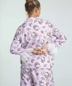 New Girl Order HELLO KITTY FRILL CUFFS SHIRT AND TROUSER SET