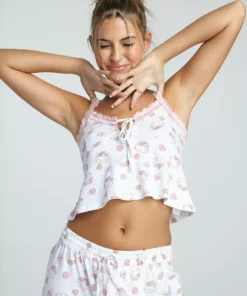 New Girl Order HELLO KITTY CUPCAKE CAMI AND TROUSER SET NEW IN