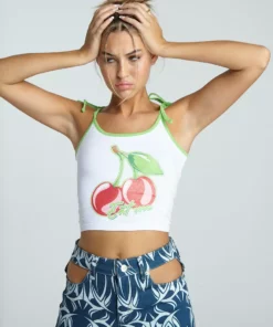 New Girl Order EAT ME CHERRY CAMI NEW IN