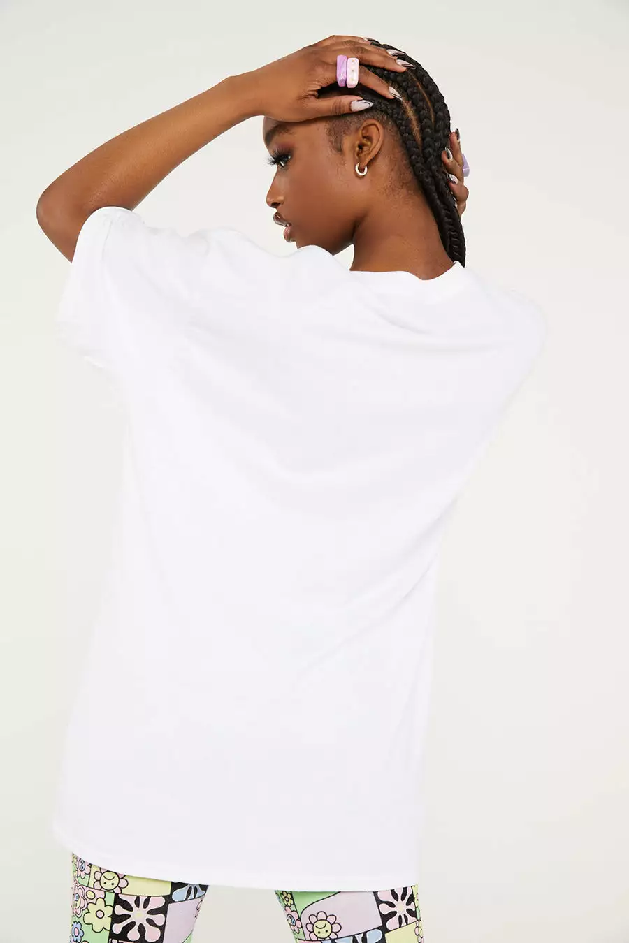 New Girl Order HEALTH IS WEALTH WHITE TEE