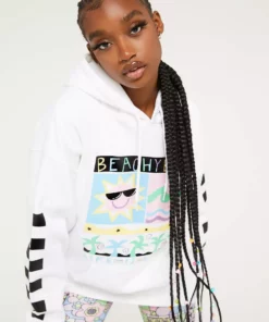 New Girl Order BEACHY BABY HOODIE Tops