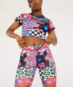 New Girl Order Tops SEE YOU SOON CROP TOP