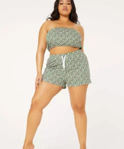 New Girl Order MONOGRAM BANDEAU CURVE