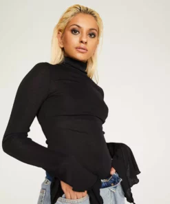 New Girl Order MESH WITCHY SLEEVE BODYSUIT