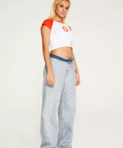 New Girl Order Tops YOURE SICK RAGLAN TEE