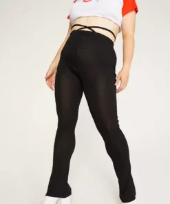 New Girl Order MESH STRAPPY FLARES CURVE Tops