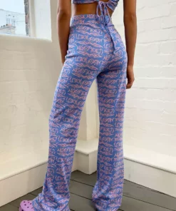 New Girl Order NEW IN TATTOO JACQUARD TROUSER CURVE
