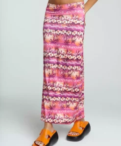 New Girl Order TROPICAL SUNSET SKIRT NEW IN