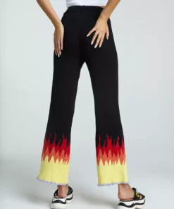 New Girl Order FLAME CROCHET TROUSER NEW IN