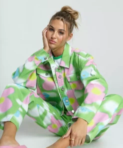 New Girl Order FLOWER SKY JEANS