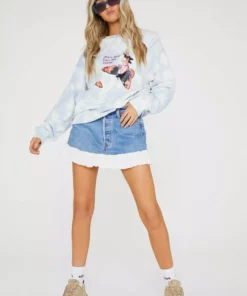 New Girl Order Tops FLYING AWAY FROM YOUR BULLSHIT SWEAT