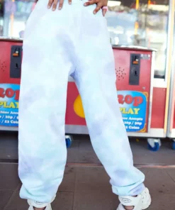 New Girl Order HELLO KITTY ANGEL TIE DYE JOGGER