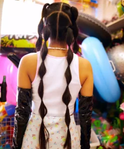 New Girl Order NGO X Hello Kitty HELLO KITTY ANGEL HANKY HEM RIB TANK