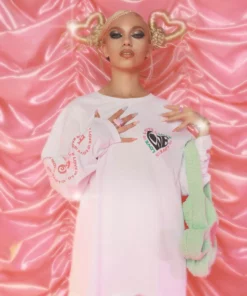 New Girl Order LOVE IS LOVE HEART T-SHIRT