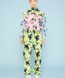 New Girl Order Tops POWERPUFF GIRLS BUTTERCUP FLEECE JOGGER