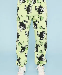 New Girl Order Tops POWERPUFF GIRLS BUTTERCUP FLEECE JOGGER