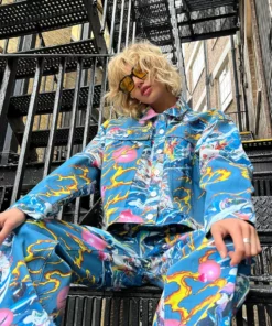 New Girl Order ANIME DENIM JACKET