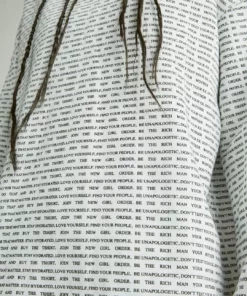 New Girl Order MANIFESTO REPEAT SWEATSHIRT DRESS