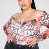 New Girl Order Tops She Devil Bodysuit Curve