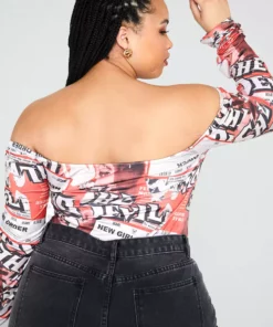 New Girl Order Tops She Devil Bodysuit Curve