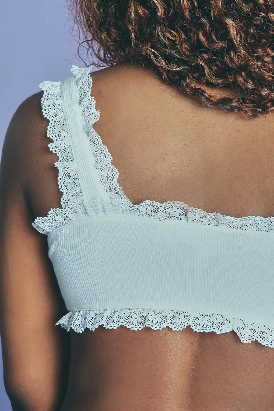 New Girl Order KAWAII RIBBED TRIM CAMI