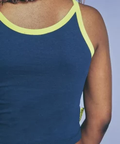 New Girl Order NEW IN J'ADORE CONTRAST BINDING VEST