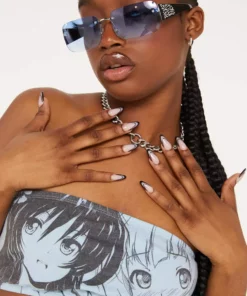 New Girl Order MANGA GIRLS BANDEAU Tops