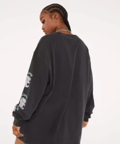 New Girl Order TWO CUTE BEARS LONG SLEEVE TEE