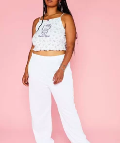 New Girl Order HELLO KITTY DITSY CROP CAMI CURVE Tops