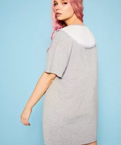 New Girl Order Tops Hello Kitty Collar T-shirt Dress