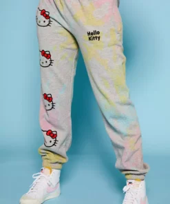 New Girl Order Hello Kitty Tie Dye Joggers