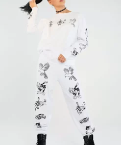 New Girl Order Classic Cartoon Sweat Tops