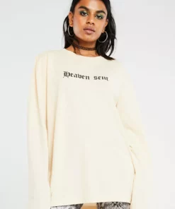 New Girl Order Heaven Sent Long Sleeve Top