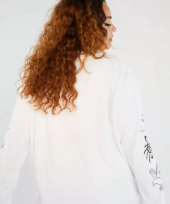 New Girl Order Classic Cartoon Sweat Curve Tops