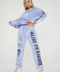 New Girl Order SAINT OR SINNER TIE DYE JOGGER