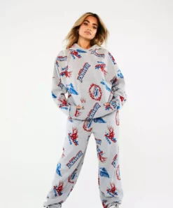 New Girl Order Tops SPORT LOGO JOGGERS