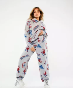 New Girl Order Tops SPORT LOGO HOODIE