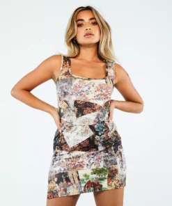 New Girl Order Tops PATCHWORK CORSET