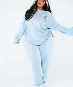 New Girl Order Tops Kanji Blue Joggers Curve