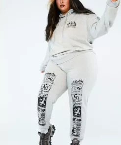 New Girl Order Tops Conversation Joggers Curve