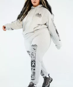 New Girl Order Tops Conversation Joggers Curve