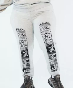 New Girl Order Tops Conversation Joggers Curve