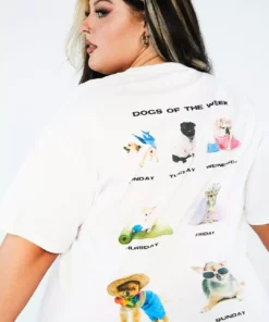 New Girl Order Dog Of The Week Tee Curve